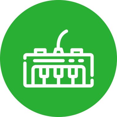 Modern bir simgenin vektör illüstrasyonu