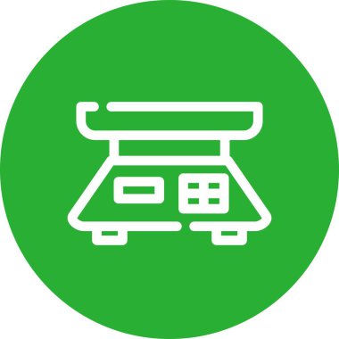 Gıda simgesinin vektör illüstrasyonu