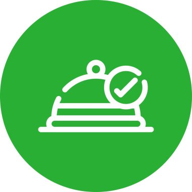 Gıda simgesinin vektör illüstrasyonu