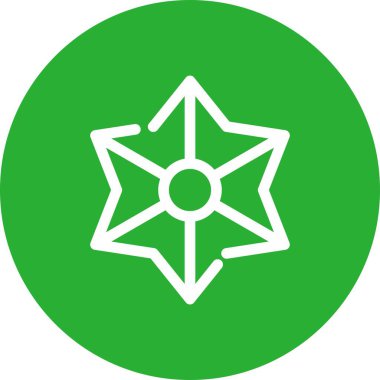 yıldız simgesi vektör illüstrasyonu