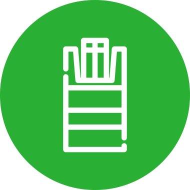 Bir merdivenin vektör çizimi