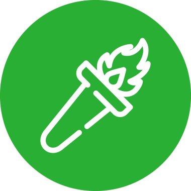 ateş vektörü simgesi modern basit vektör çizimi