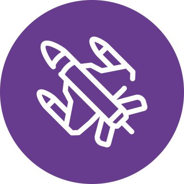 vector airplane icon illustration