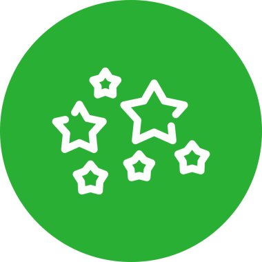 yıldız simgesi vektör illüstrasyonu