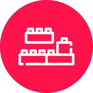 Gıda simgesinin vektör illüstrasyonu