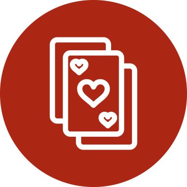 vektör love ico, vektör illüstrasyon