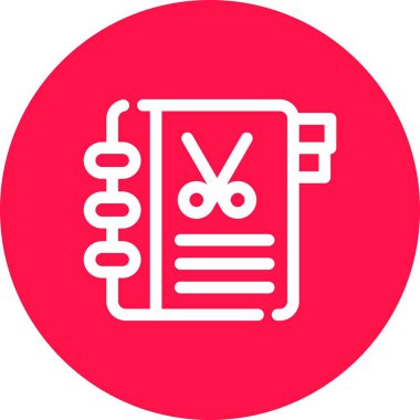 Panonun vektör simgesi çizimi