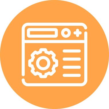 İş ve finans simgesinin vektör illüstrasyonu