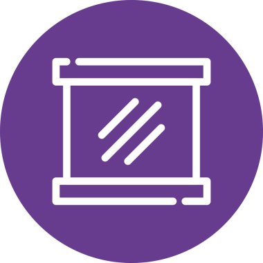 vektör lcd simgesi illüstrasyonu