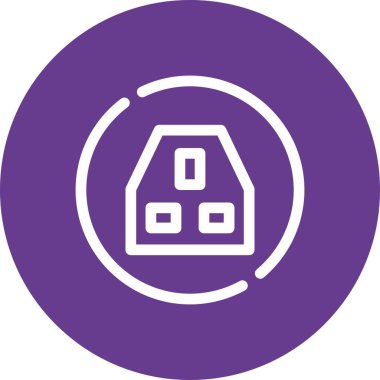 Vektör Ev simgesi illüstrasyonu