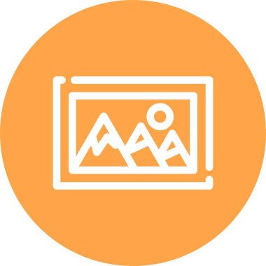 Seo simgesinin vektör illüstrasyonu