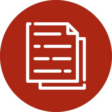 Vektör belgesi Simge illüstrasyonu