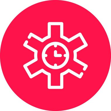 vector settings icon illustration