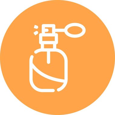 Bir yağ şişesinin vektör çizimi