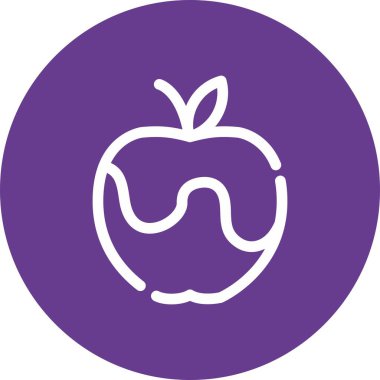 Apple vektör simgesi illüstrasyonu