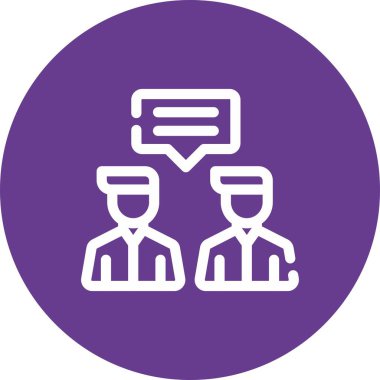 İş ve finans simgesinin vektör illüstrasyonu