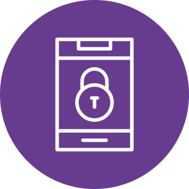 Vektör internet güvenlik simgesi