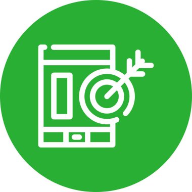 Eşsiz Vektör Satırı Simgesi