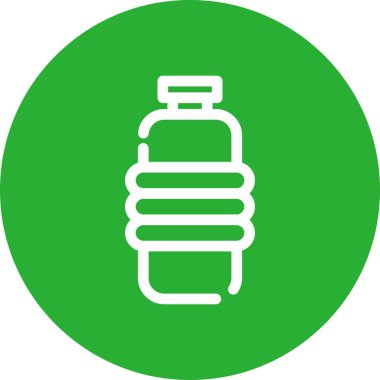 su şişesi simge vektör çizim