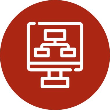 vektör dizüstü simgesi illüstrasyonu