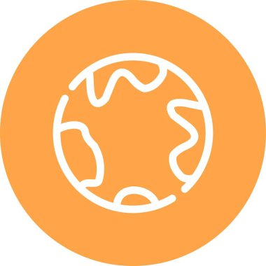 vektör Dünya simgesi illüstrasyonu