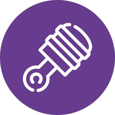 Eşsiz Elektrik Fan Kabartma Vektör Simgesi