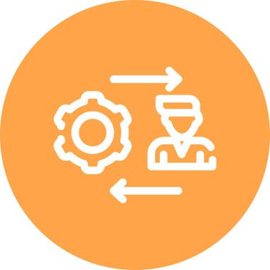 Vektör ayarı Simge illüstrasyonu