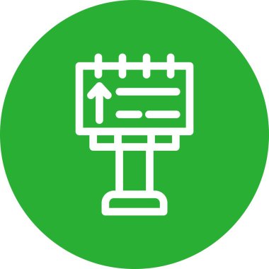 Yeşil arkaplanın vektör illüstrasyonu