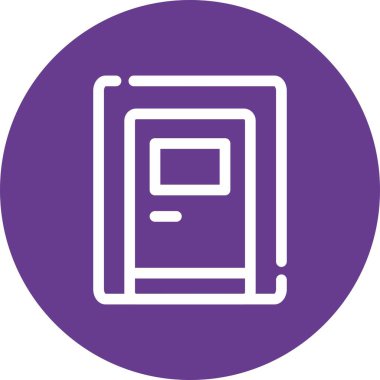 Vektör Defteri Simgesi illüstrasyonu