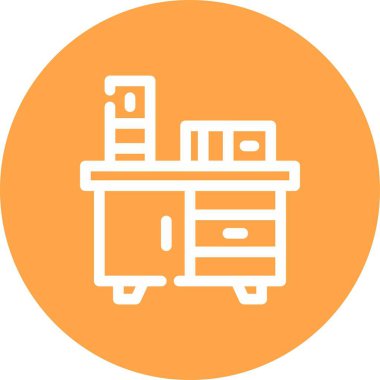 Modern oto tamir simgesinin vektör illüstrasyonu