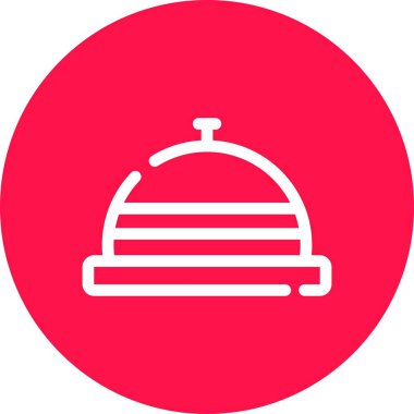 Gıda simgesinin vektör illüstrasyonu