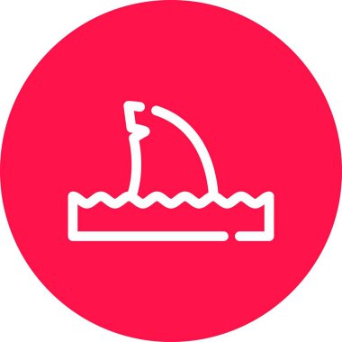 Tekne. Web simgesi basit illüstrasyon