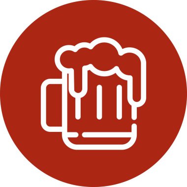 Projeniz için vektör bira simgesi