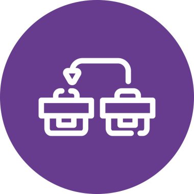 vektör sunucu illüstrasyonu