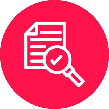 Belge simgesi soyut bir grupta izole edildi