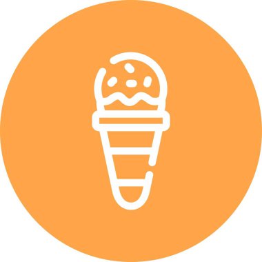 Dondurma. Basit tasarım