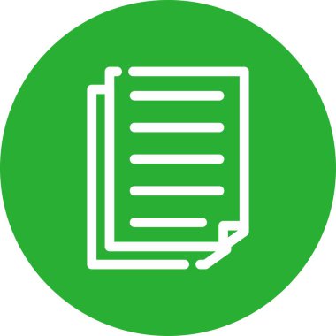 Dosyanın vektör illüstrasyonu