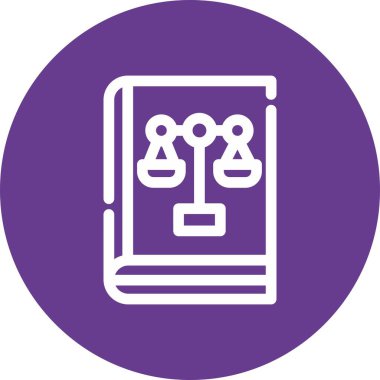 Kitap simgesinin vektör illüstrasyonu