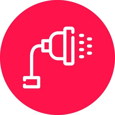 Gaz dolgu simgesinin vektör illüstrasyonu