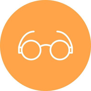 vektör gözlükleri ico, vektör illüstrasyonu