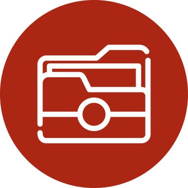 dizinler web simgesi, vektör illüstrasyonu