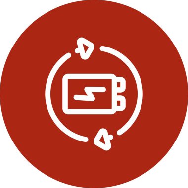 vektör lcd simgesi illüstrasyonu