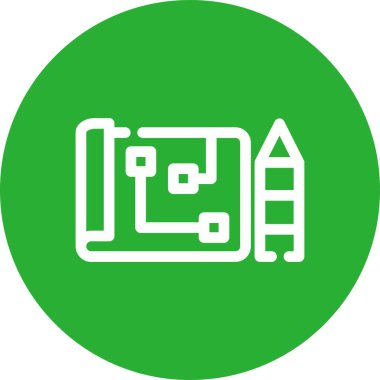 Evin vektör simgesi, emlak