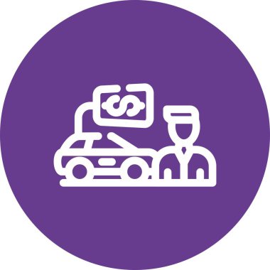 vektör aracı ico, vektör illüstrasyonu