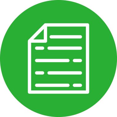 Vektör Dosyası düz simgesi