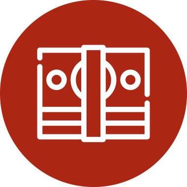 vektör lcd simgesi illüstrasyonu