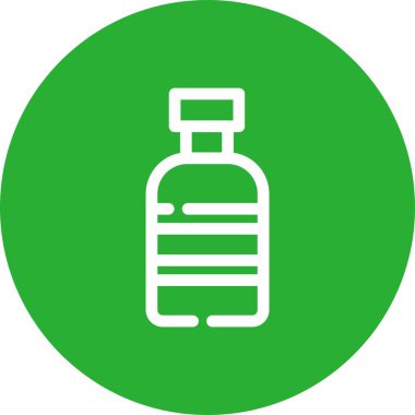 şişe simgesi vektör illüstrasyonu