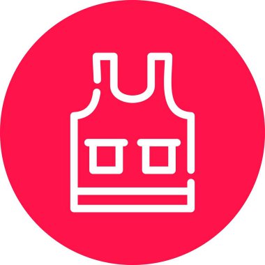 Modern simgenin vektör illüstrasyonu