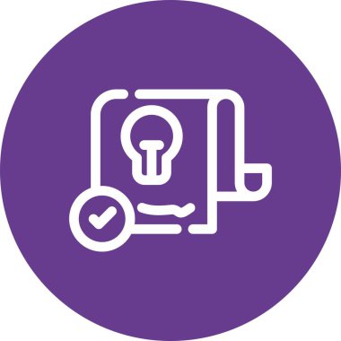 Bir kabartma vektör simgesine sahip eşsiz anahtar