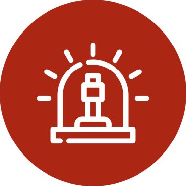 Elektrik güç simgesinin vektör illüstrasyonu